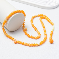 Vente flash : 99 perles en acrylique, chapelet islamique, tasbih, chapelet, accessoires de prière musulmans unisexes