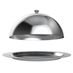 Cúpula de acero inoxidable que cubre el plato, cubierta de comida, cúpula, plato de mantequilla personalizado para cocina o restaurante, suministros de Hotel - Product Image 4