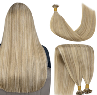 Cheveux humains non traités d'un seul donneur, longueur 18-32 pouces, extensions de cheveux humains 100% vierges Remy, extensions de cheveux humains à anneaux nano