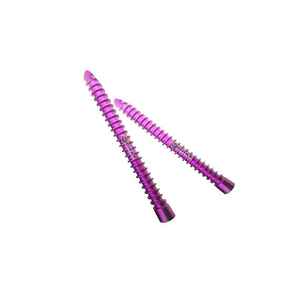 Juego de 4 piezas de 2,4mm de alto titanio fuente de alimentación manual tornillo de bloqueo veterinario de Caronia quirúrgico hecho de acero inoxidable - Product Image 1