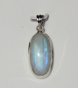 Venta al por mayor de estilo bohemio, colgante de cordón de macramé, piedra lunar Natural, cabujón ovalado, piedras preciosas, piedras naturales, encantos de Regalo perfecto - Product Image 5