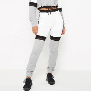 Conjunto de Jogger de estilo informal para mujer, chándal de invierno estampado con cintura elástica, chándal de moda con hombros caídos - Product Image 2