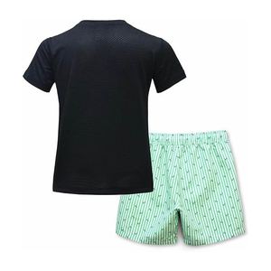 Conjunto de Camiseta y Pantalones Cortos Deportivos de Compresión para Hombre, de Secado Rápido, Holgados, Transpirables y que Absorben el Sudor, para Fitness al Aire Libre de Verano - Product Image 2