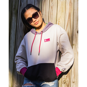 Game theme colorful custom unisex hoodie patch embroidery logo 100% cotton french terry 380 gsm winter hoodies for men <b>women</b> - Product Image 4