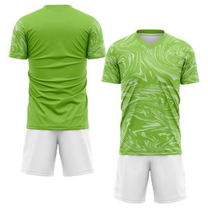Design et Logo Adultes Taille Respirant Sports Football Uniforme Set OEM Service Bon Marché Haute Qualité Uniforme De Football - Product Image 6