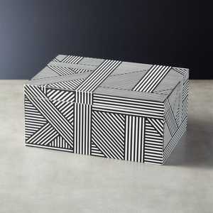 Million Art fait à la main rectangulaire os incrustation boîte à bijoux haute qualité stockage décoratif bois bambou cadeaux Top vente os incrustation - Product Image 5