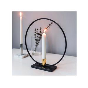 Portavelas rústico de metal con diseño texturizado para brindar un encanto natural y una luz cálida y encantadora a los interiores. - Product Image 4