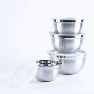 TQC Modern Luxury Bowl Stainless Steel Eco-Friendly Washable Air-Tight Food Container Steel Bowl for Kitchen Hotel Use Keep Food - Product Image 5