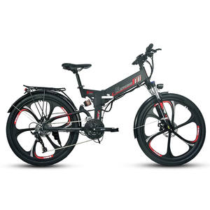 Bicicleta Eléctrica Plegable Auténtica de 750W y 26 Pulgadas, Bicicletas Eléctricas Plegables de 17AH para Adultos - Product Image 4