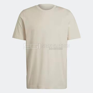 Camiseta unisex de algodón antiarrugas de alta calidad para hombre, camiseta transpirable de manga corta con estampado personalizado liso en blanco - Product Image 1