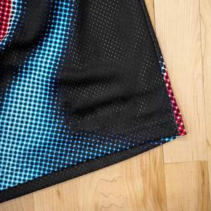 Pantalones cortos de malla Nuevo diseño Moda de verano Pantalones cortos para hombre Pantalones cortos de malla transpirable seco con estampado de hip hop Ropa deportiva Pantalones cortos de malla - Product Image 3