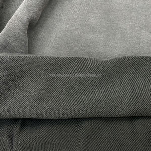 Sweat à capuche zippé sur mesure de luxe, poids lourd, grande taille, avec appliques brodées, couture, lavage à l'acide - Product Image 4