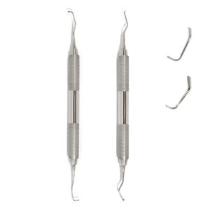 Instrumentos dentales Jacquette Scaler U15/30 Tarter Remover Herramienta de examen anterior para cuidado dental profesional por Surgicon - Product Image 1