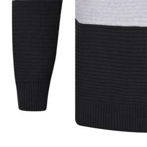 Unisex 9GG Cable Knit Sweater Warm Stylish Winter <b>Cardigan</b> Button Casual Print Pattern Multi-Colour Crew Front Embroidery - Product Image 4