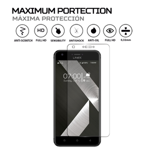 ANTISHOCK Screen <b>Protector</b> for Lanix Ilium L1400 Premium Phone Protective Film - Product Image 1