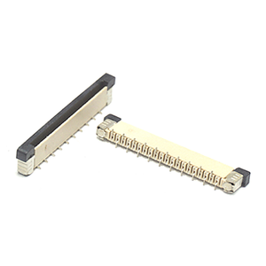818NXXPTX-43_1.0ph ZFPC SMT แนวตั้ง VT Norm พร้อมแผ่นรอง 4~40 พิน 1 พิทช์ FFC FPC (ขั้วต่อสายแบน)  วัสดุทองแดงผสมชุบดีบุก - Product Image 1