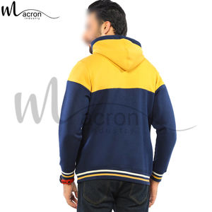 Produit tendance avec prix de gros Coupe régulière Léger avec poches Manches longues Casual Sports Uni Pull à capuche pour hommes - Product Image 5