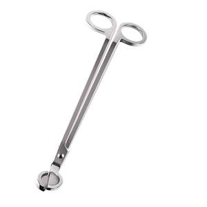 Gold plated metal <b>candle</b> <b>wick</b> trimmer essential accessory for clean <b>candle</b> burning and elegant tabletop presentation - Product Image 2