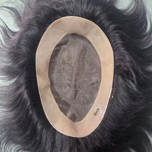 วิกผมและทูเป้สำหรับผู้ชาย Taz Hair Indian Remy Hair แบบฐานโมโน - เนื้อผ้านุ่ม น้ำหนักเบา เป็นมิตรกับสิ่งแวดล้อม - Product Image 1