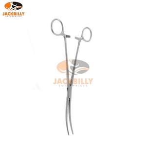 Crafoord Premium 24,0 cm pinzas quirúrgicas de acero inoxidable abrazadera de hemostasia de arteria fuertemente curvada para MOL Manual Cardiovascular - Product Image 5