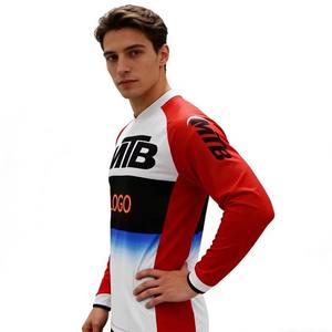Jersey de Ciclismo MTB Personalizable, Superventas, con Bloques de Color en Degradado, de Secado Rápido y Transpirable, para Ciclismo de Montaña y Carreras Todoterreno, Disponible en Stock - Product Image 6