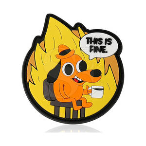 Patch en PVC brodé de designer pour vêtements, autocollants thermocollants pour vêtements et chemises, accessoires de vêtements écologiques pour uniformes - Product Image 6