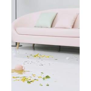 Juego de Mopa Húmeda y Seca con Palo de Aluminio, Mopa Plana con Raspador Incorporado y Cubo para Cocina, Baño, Dormitorio, Sala de Estar - Product Image 2