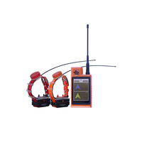 Ensemble de 2 colliers pour chien avec fonction de suivi GPS et d'entraînement pour la chasse, écran LCD 3,5 pouces, GPS-DTR-25000-PRO-COMPASS