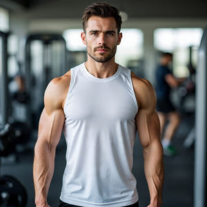 Camiseta sin mangas para hombre, ropa deportiva para correr, chalecos, camisetas sin mangas informales, camisetas sin mangas de secado rápido para hombre - Product Image 5