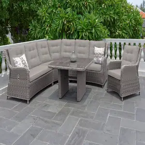 Outdoor Sofa Set Style Modern Design High Quality Rattan Sets Leisure Life Simple Stackable Coffee House Garden Sets