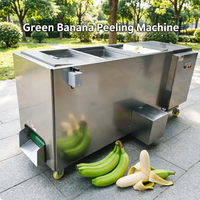 Industriële plantain-schiller, plantain-schiller en -wasser
