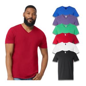 Camiseta de algodón de alta calidad para hombre para verano, Camiseta básica informal con cuello redondo, técnica lavada, ropa clásica para hombre - Product Image 3