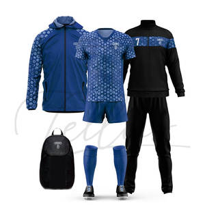 Vente chaude Ensemble de maillot de football respirant léger à séchage rapide Vêtements de football Personnalisable Nom de l'équipe Polyester/Coton Été - Product Image 6