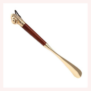 Brass <b>Shoe</b> Horn with Sculpted Comfort <b>Grip</b> Premium 2025 <b>Shoe</b> Accessory <b>for</b> Effortless Elegance - Product Image 6