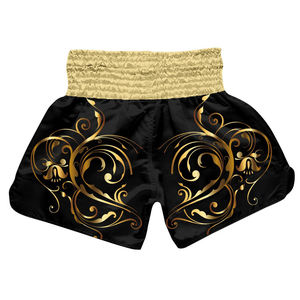 Pantalones cortos MMA de alta calidad 100% algodón transpirable estirable tela ligera máxima movilidad Grappling rendimiento de boxeo - Product Image 6