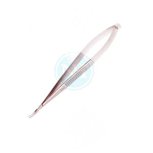 Portaagujas Castroviejo Recto de Alta Calidad, 10 mm, Mandíbulas Delicadas TC, Mango Plano con Bloqueo, en Venta - Product Image 6