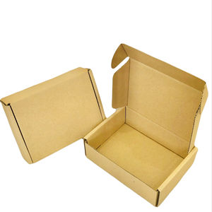 Vente en gros personnalisable écologique finition mate carton ondulé boîtes de papier d'expédition/d'expédition feuille d'or offset disponible - Product Image 1