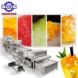 Manufacturer automatic Bubble Tea Busting Popping Boba Filling And forming Machine from shanghai