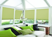 Persianas Plisadas UZEL PLICELL, Cortinas Plisadas para Ventanas Francesas, Modernas, para Hogar, Invierno, Jardín, Balcón, Protección Solar