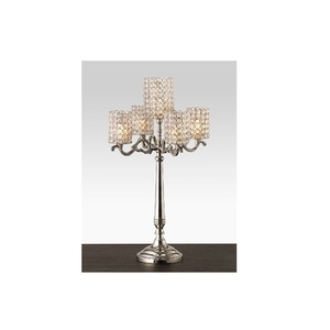 Handmade Christmas Decorations <b>Gold</b> Crystal Metal Aluminum Candelabra Weddings Home Candle Holders Elegant <b>Lanterns</b> Jar - Product Image 2