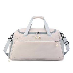 กระเป๋าสำหรับผู้หญิงกระเป๋าผ้าไนลอนแบบปรับแต่งโลโก้ได้ตามต้องการกระเป๋าโท้ทกันน้ำฤดูร้อนผ้าแคนวาสซับในทรงเรขาคณิตที่ทนทาน - Product Image 3