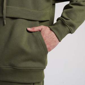 Sudadera con Capucha GAI Cargo Estilo Hip-Hop, 100% Algodón, Felpa Francesa, Diseño con Cremallera, Color Verde Camuflaje, Tallas XL a 6XL - Product Image 6