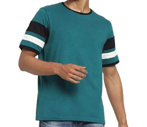 Camiseta OEM de algodón de alta calidad para hombre, el último estilo, manga corta, cómoda ropa de punto de microfibra, camisetas de la mejor calidad para hombre - Product Image 6
