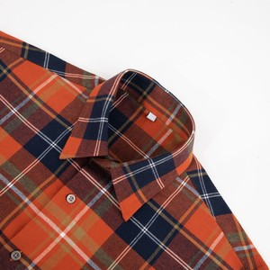 Chemise en flanelle pour hommes de haute qualité au design personnalisé respirant facile à porter multi-poches nouveau style à la mode par OVERSEAS SPORTS - Product Image 2