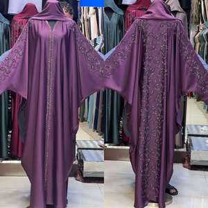 2025 nueva ropa islámica tradicional para mujeres Dubai Abaya inspirada en Arabia Saudita paños transpirables del Golfo - Product Image 1