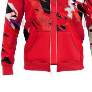 Sudadera con Capucha Extra Grande, Estampada y Bordada Personalizada, de Algodón Orgánico Grueso, Estilo Urbano, Lisa y Básica, Sin Cordones, Fabricante - Product Image 3