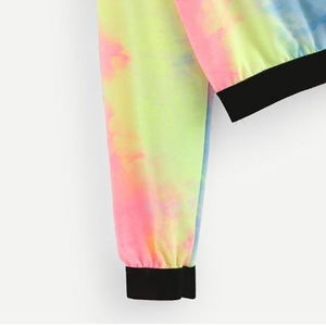 Sudadera con Capucha Corta para Mujer, Invierno, 180 g, 100% Algodón, Felpa, Estilo Urbano, Tallas Grandes, Diseño Personalizado, Nuevo Diseño de Moda - Product Image 3