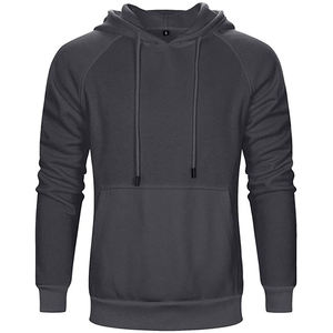 Nuevas sudaderas con capucha informales de algodón para hombre, longitud larga con cordón de suéter de lana, sudadera con capucha para hombre con bolsillos - Product Image 1