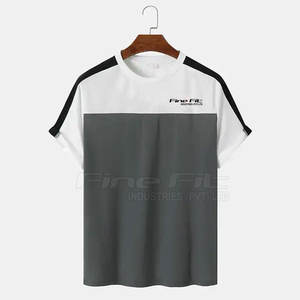 Camiseta de manga corta para hombre Color personalizado 100% algodón Último diseño para ropa de verano - Product Image 1