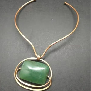 Meilleure vente Pendentif en résine de haute qualité avec colliers en métal accessoires de colliers pour femmes bijoux de mariage de Noël - Product Image 1